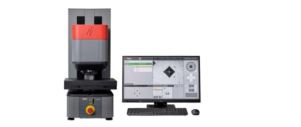 duravista 80m hardness tester struers vickers knoop brinell