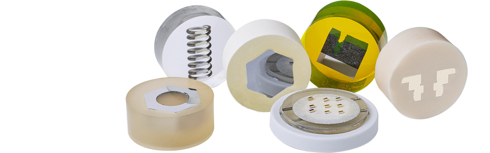 Mounting consumables cold resins